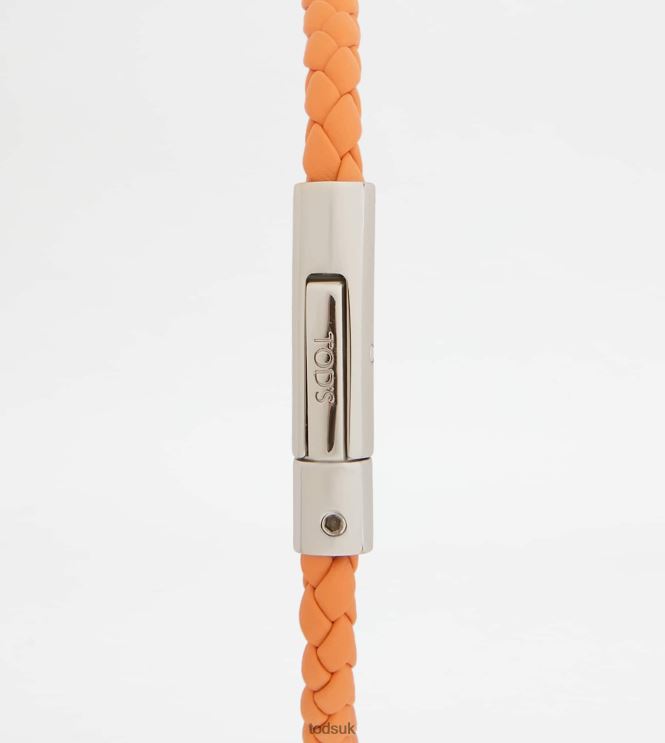 Tod's Men MyColors Bracelet in Leather 602L841052 Orange