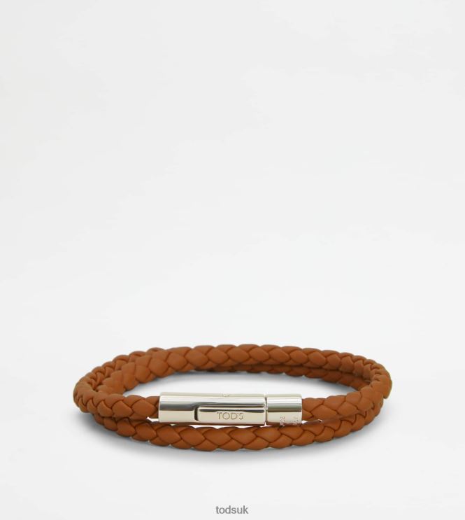 Tod's Men MyColors Bracelet in Leather 602L841055 Brown