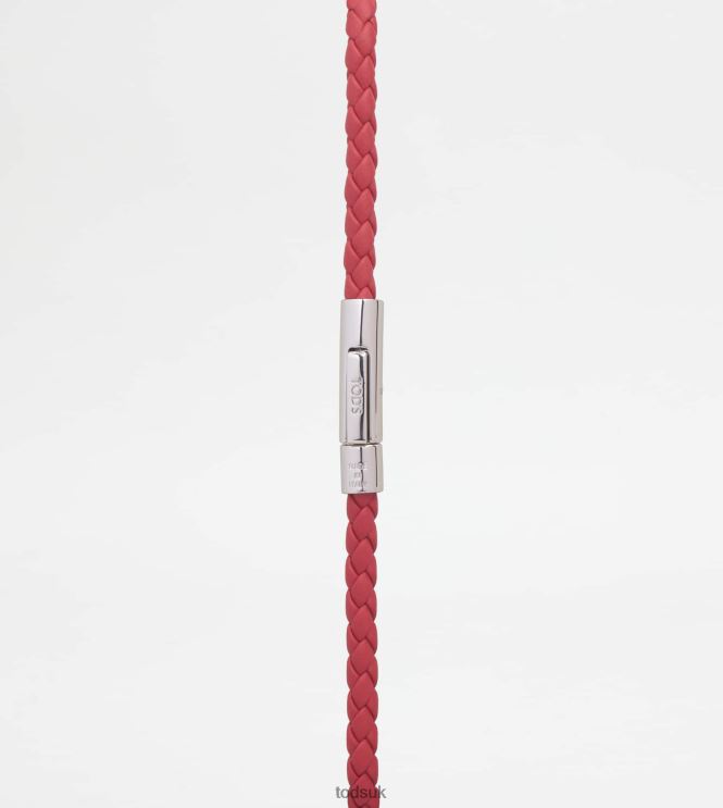 Tod's Men MyColors Bracelet in Leather 602L841058 Red