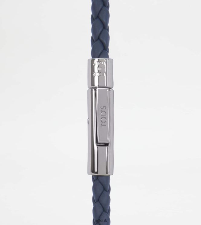 Tod's Men MyColors Bracelet in Leather 602L841062 Blue