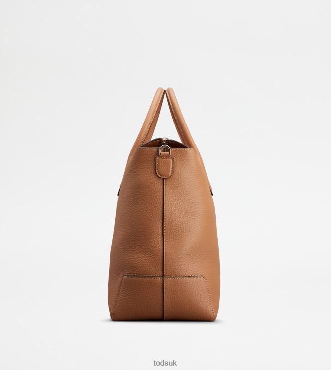Tod's Men Di Bag in Leather Large 602L84990 Brown