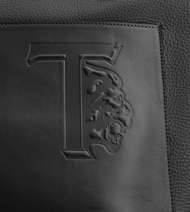 Tod's Men Shopping Bag in Leather Medium 602L841006 Black