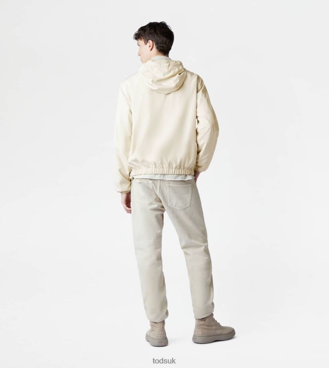 Tod's Men Windbreaker 602L841112 Beige