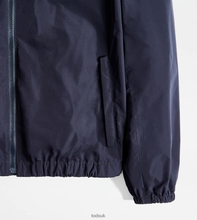 Tod's Men Windbreaker 602L841129 Blue