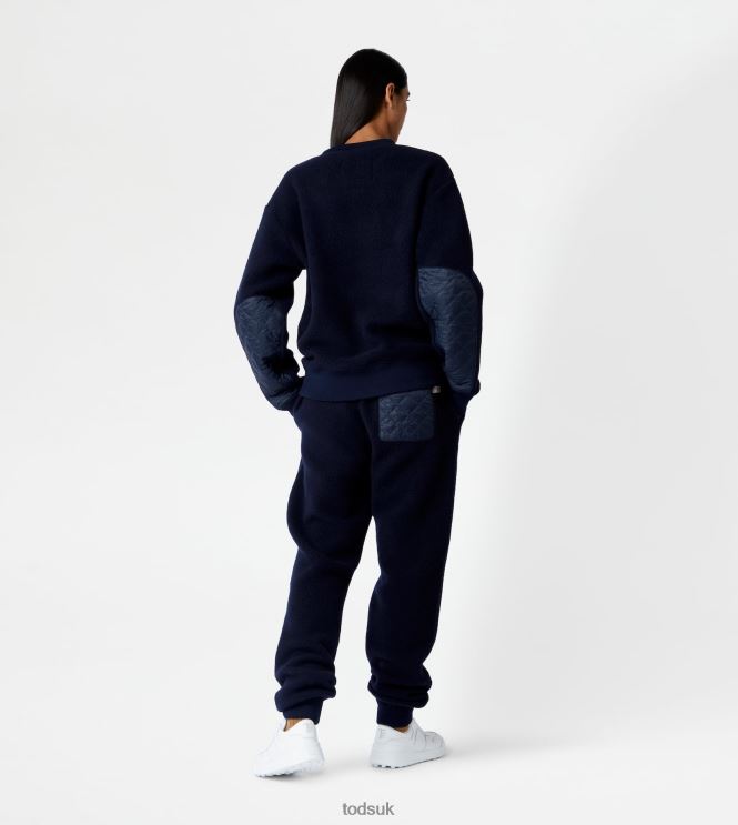 Tod's Men Cashmere Blend Sweatshirt 602L841132 Blue