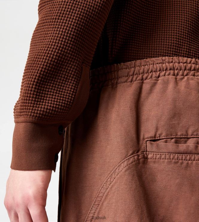 Tod's Men Baggy Pants 602L841089 Brown