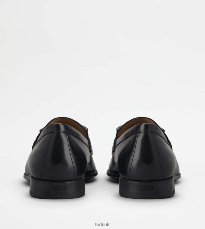 Tod's Men Loafers in Leather 602L84687 Black
