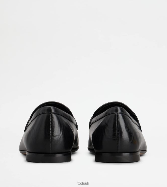 Tod's Men T Timeless Loafers in Leather 602L84665 Black