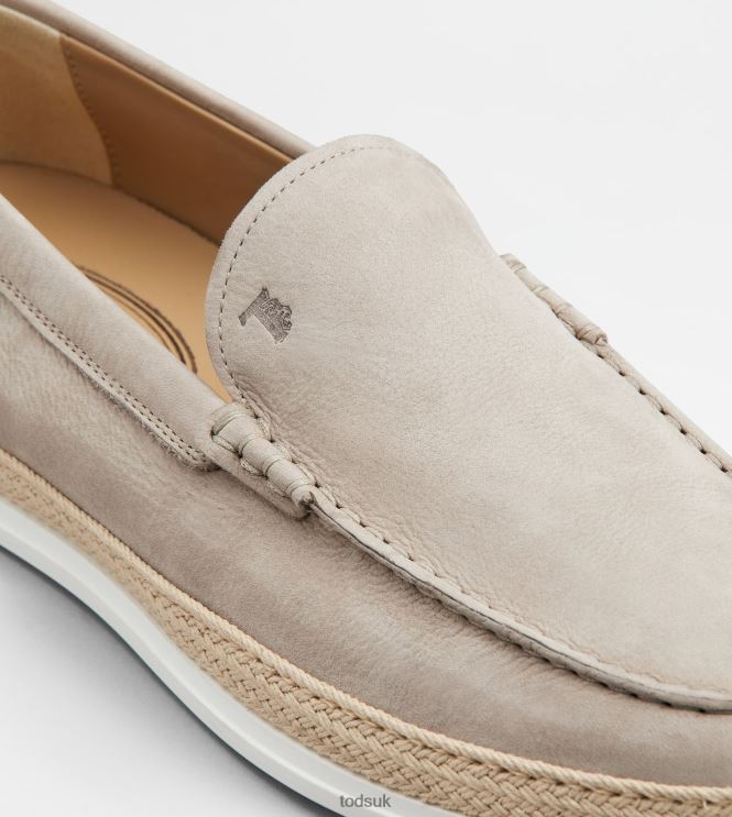 Tod's Men Slip-Ons in Nubuck 602L84901 Beige