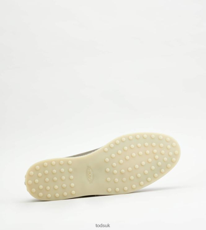 Tod's Men Slip-Ons in Suede 602L84904 Grey