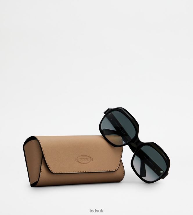 Tod's Women Oversized Sunglasses 602L84538 Black