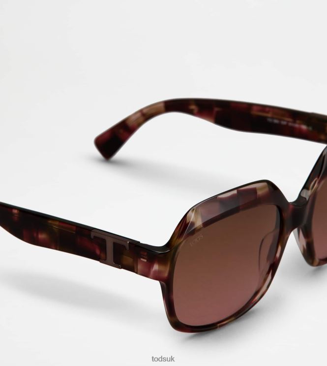 Tod's Women Oversized Sunglasses 602L84539 Brown
