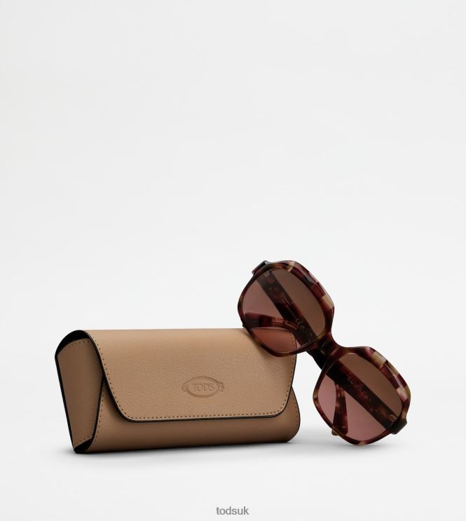 Tod's Women Oversized Sunglasses 602L84539 Brown
