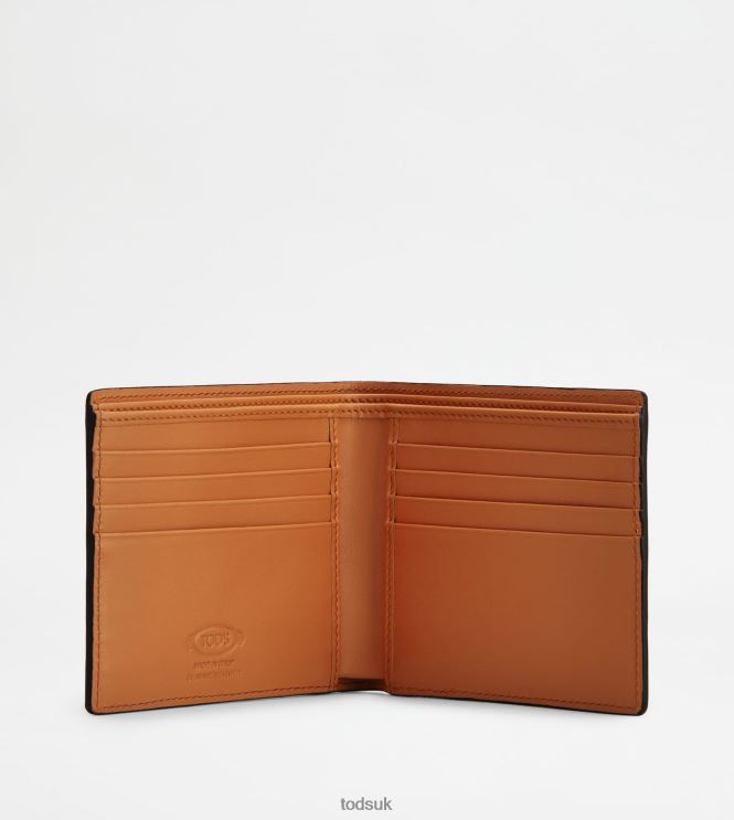 Tod's Women Wallet in Leather 602L84486 Brown