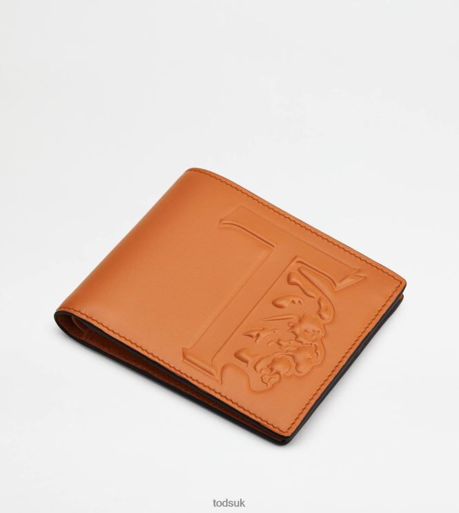 Tod's Women Wallet in Leather 602L84486 Brown