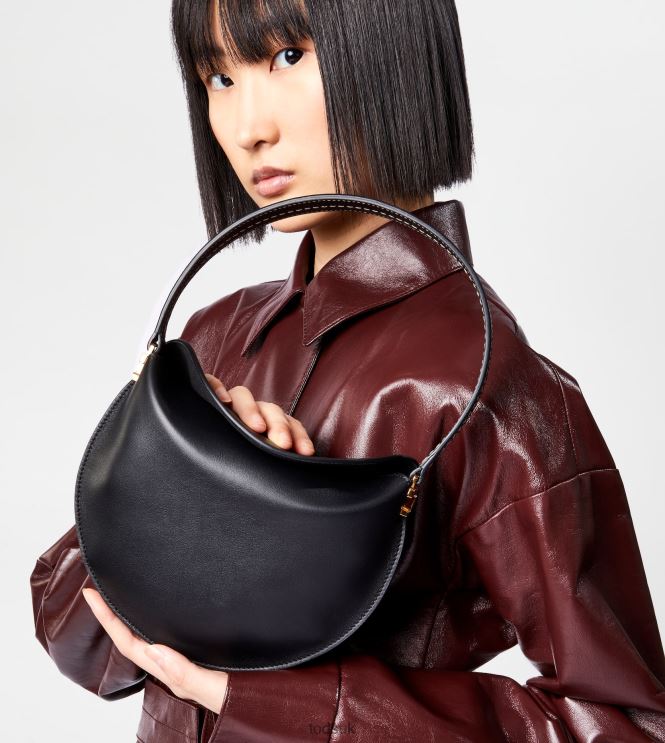 Tod's Women Hobo Bag T Case in Leather Micro 602L84418 Black