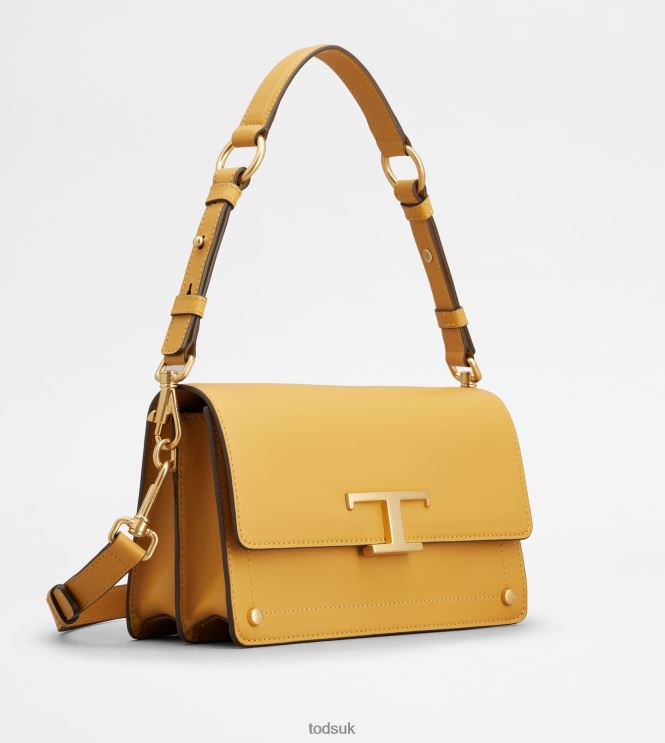 Tod's Women Shoulder Bag Mini 602L84405 Yellow