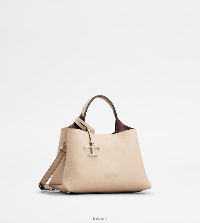Tod's Women Bag in Leather Micro 602L84357 Off White