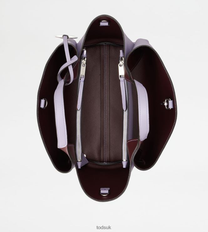 Tod's Women Bag in Leather Mini 602L84372 Violet