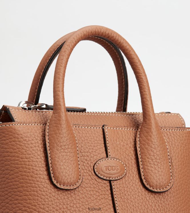Tod's Women Di Bag in Leather Mini 602L84351 Brown