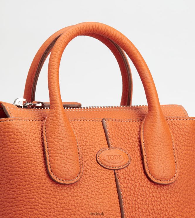 Tod's Women Di Bag in Leather Mini 602L84358 Orange