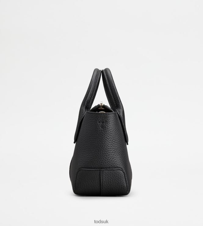 Tod's Women Di Bag in Leather Mini 602L84370 Black