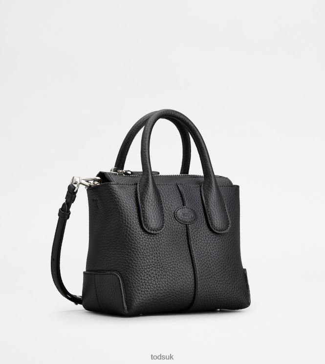 Tod's Women Di Bag in Leather Mini 602L84370 Black
