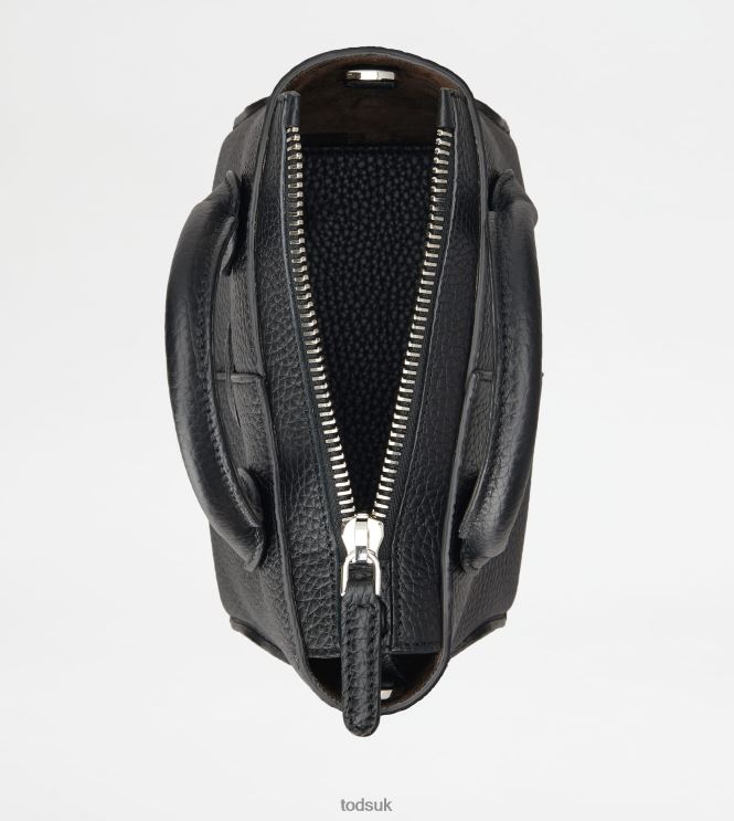 Tod's Women Di Bag in Leather Mini 602L84370 Black
