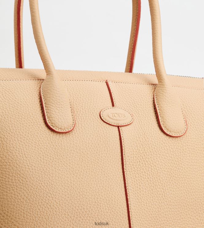 Tod's Women Di Bag in Leather Large 602L84326 Pink