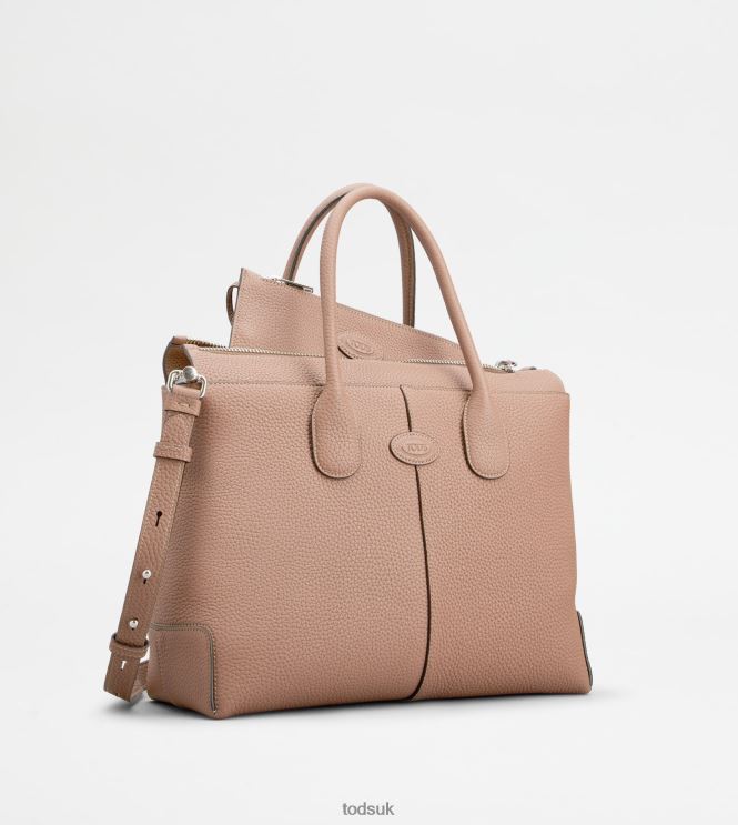 Tod's Women Di Bag in Leather Medium 602L84263 Pink