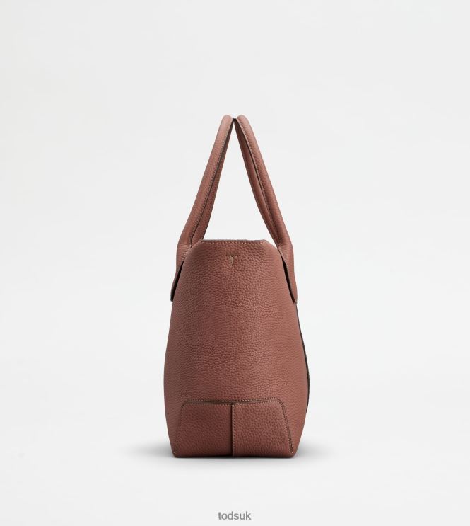 Tod's Women Di Bag in Leather Medium 602L84264 Brown