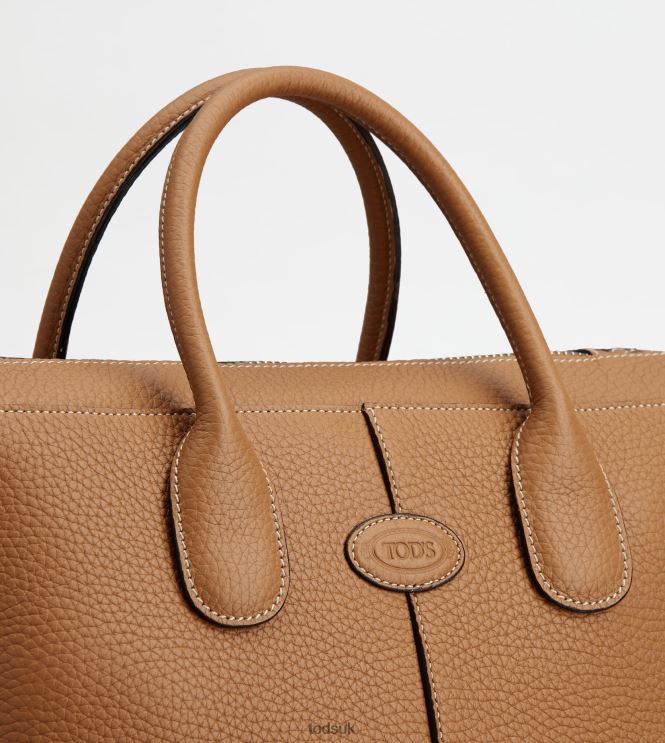 Tod's Women Di Bag in Leather Small 602L84268 Brown