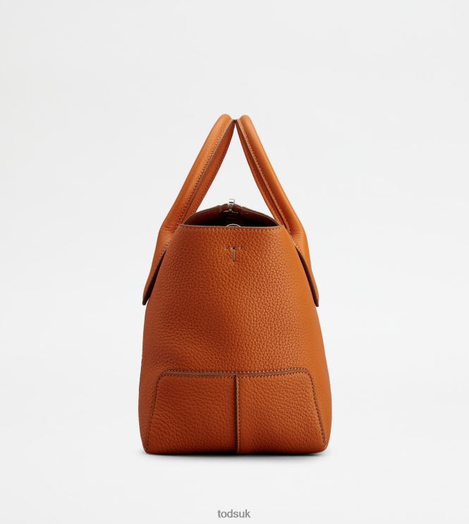 Tod's Women Di Bag in Leather Small 602L84269 Orange