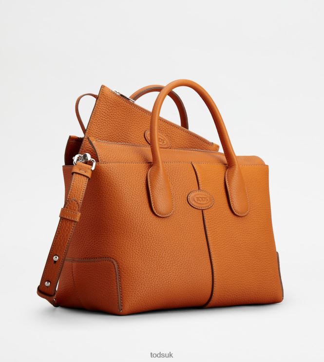 Tod's Women Di Bag in Leather Small 602L84269 Orange