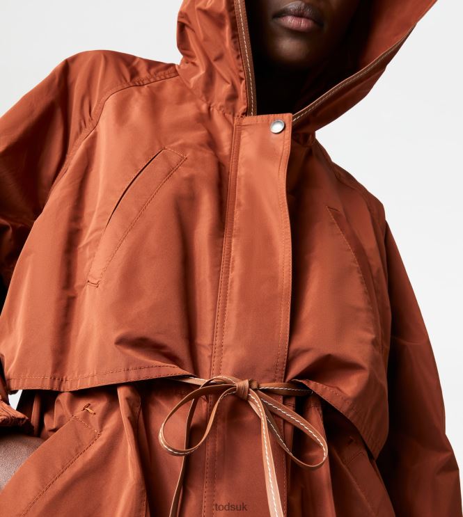 Tod's Women Anorak 602L84607 Brown