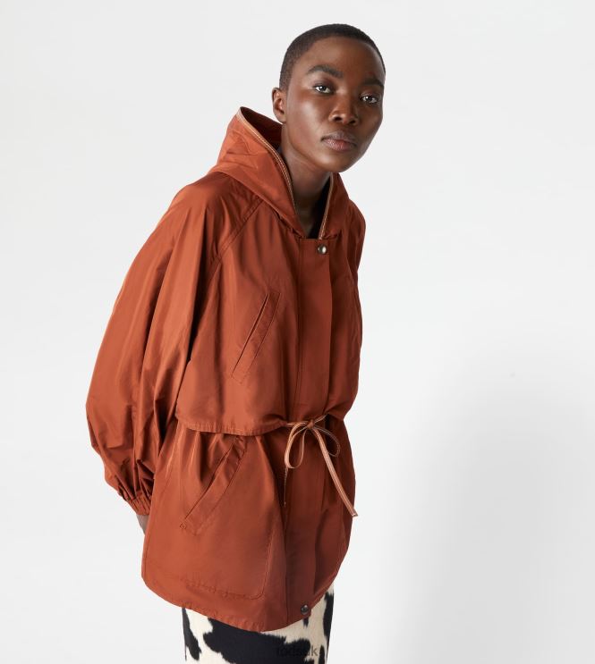 Tod's Women Anorak 602L84607 Brown