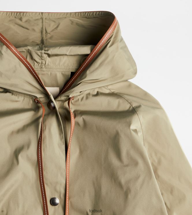 Tod's Women Windbreaker 602L84556 Green
