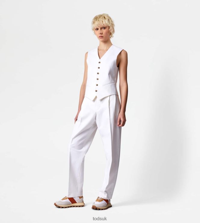 Tod's Women Gilet 602L84558 White