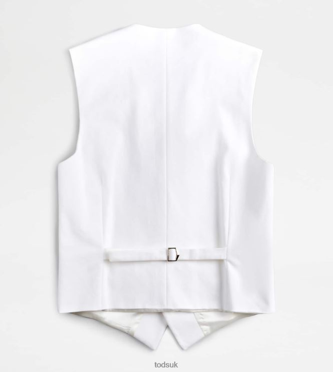 Tod's Women Gilet 602L84558 White