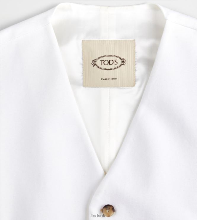 Tod's Women Gilet 602L84558 White