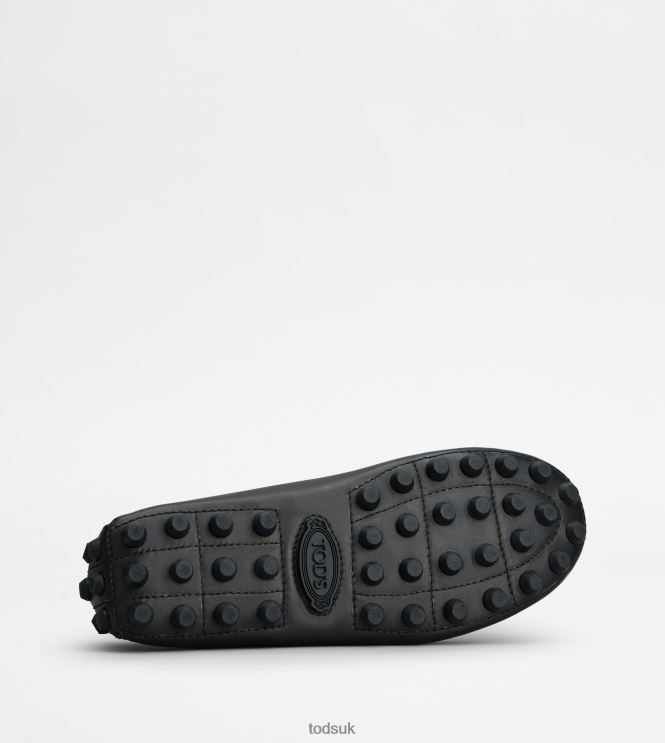 Tod's Women Gommino Bubble in Leather 602L8491 Black