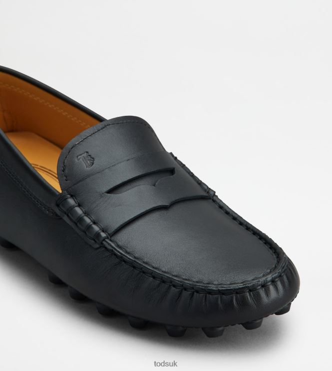 Tod's Women Gommino Bubble in Leather 602L8491 Black