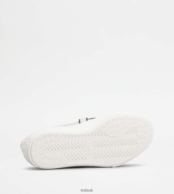 Tod's Women Kate Slip-Ons in Leather 602L84149 White