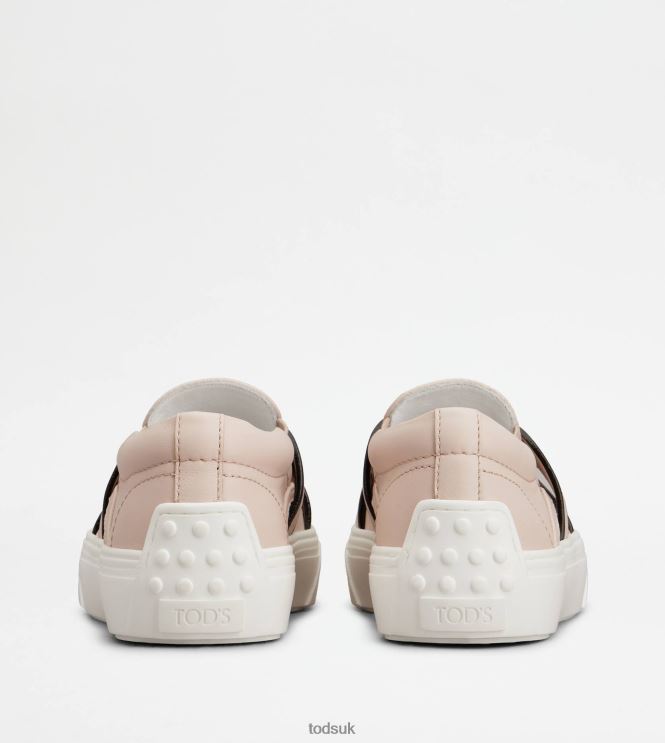 Tod's Women Kate Slip-Ons in Leather 602L84150 Violet