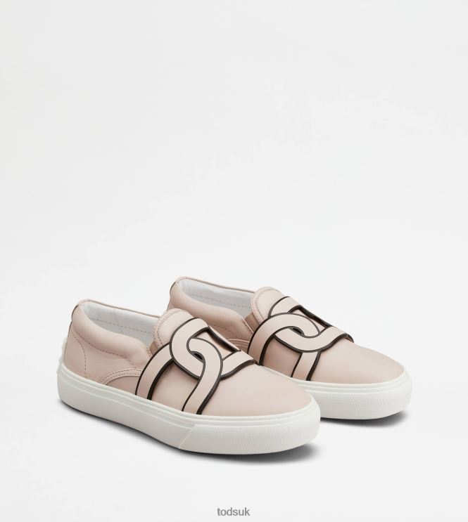 Tod's Women Kate Slip-Ons in Leather 602L84150 Violet
