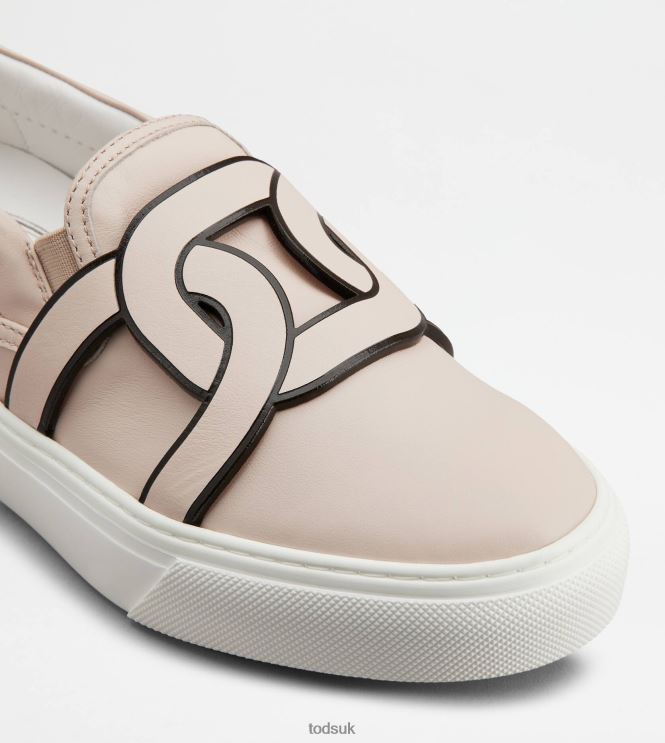 Tod's Women Kate Slip-Ons in Leather 602L84150 Violet