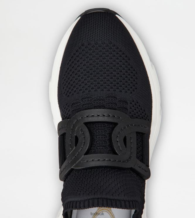 Tod's Women Sneakers in High-Tech Fabric 602L84126 Black